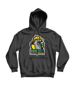 Rain City Bitch Pigeons Hoodie (Oztmu)