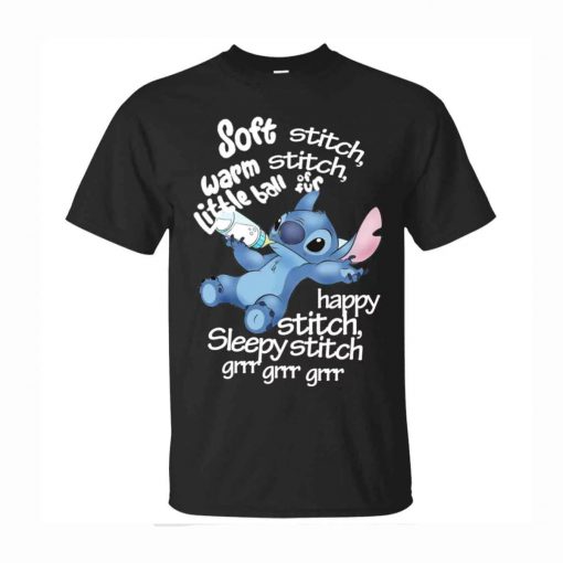 Stitch Soft Warm Little Ball T-Shirt (Oztmu)