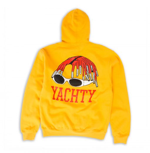 Yachty Yellow Back Hoodie (Oztmu)