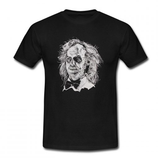 Beetlejuice Portrait T Shirt (Oztmu)