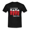 Leather Mouth T Shirt (Oztmu)