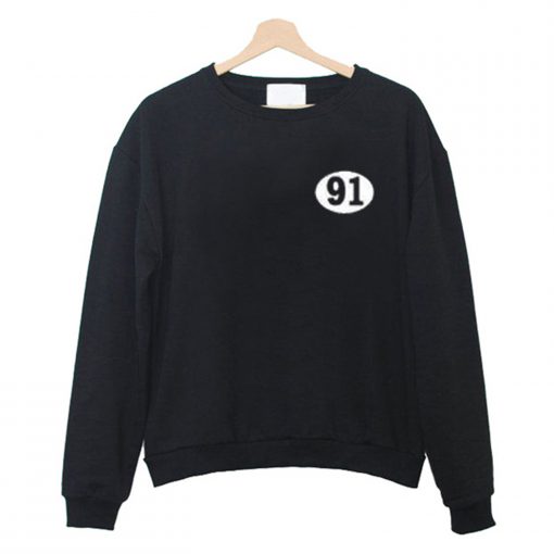 91 Number Sweatshirt (Oztmu)