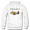 Baby Yoda R2D2 P3PO Friends TV show Hoodie (Oztmu)