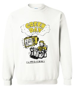 Green Day Long View Sweatshirt (Oztmu)