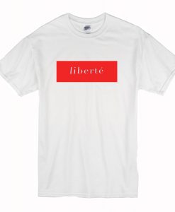 Liberte Red Box T-Shirt (Oztmu)