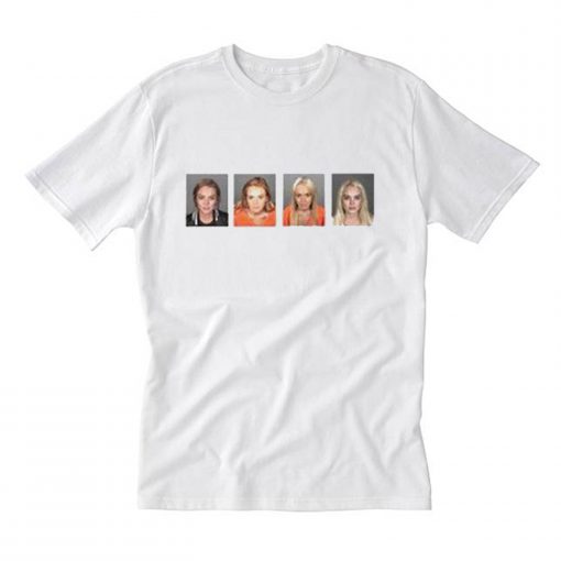 Lindsay Lohan Mugshot T Shirt (Oztmu)