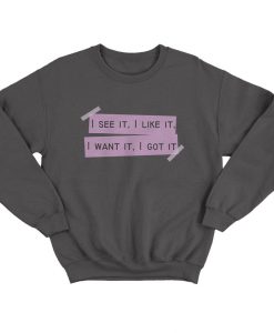 Seven Rings Aariana Grande Lyrics Sweatshirt (Oztmu)