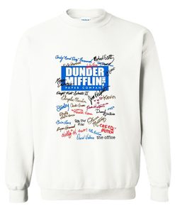 The Office Dunder Mifflin Signature Sweatshirt (Oztmu)