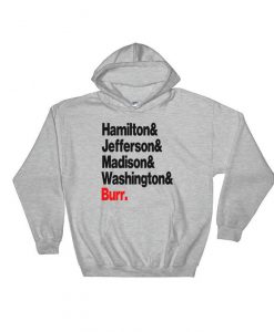 Hamilton Roll Call Unisex Hoodie (Oztmu)