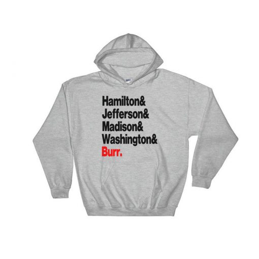 Hamilton Roll Call Unisex Hoodie (Oztmu)