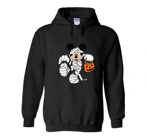 Mickey Mouse Mommy Trick And Treat Halloween Hoodie (Oztmu)