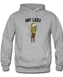 My Leg! Funny Spongebob Squarepants Fred Hoodie (Oztmu)