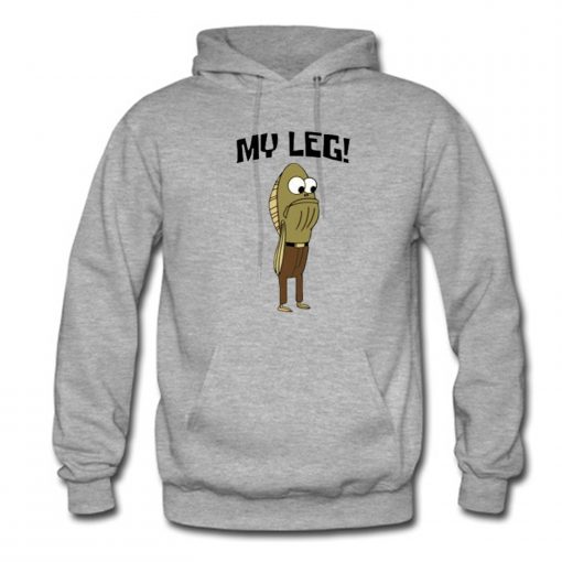 My Leg! Funny Spongebob Squarepants Fred Hoodie (Oztmu)