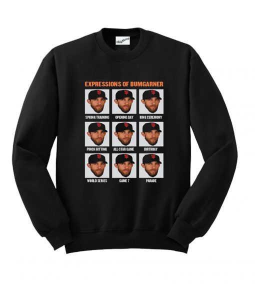 San Francisco Giants SGA Expressions Of Madison Bumgarner Mad Bum Sweatshirt (Oztmu)