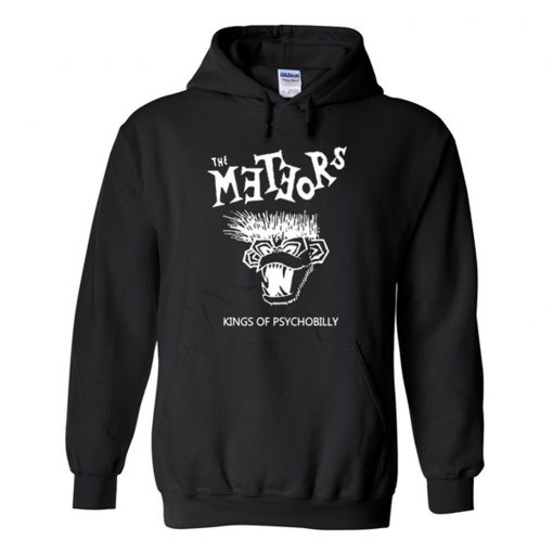 The Meteors Kings of Phsycobilly Hoodie (Oztmu)