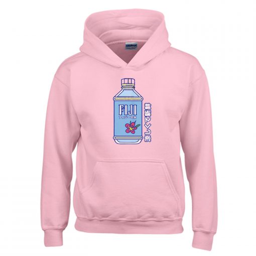 Fiji Water Vaporwave Kawaii Hoodie (Oztmu)
