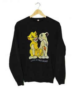 The Lion King With Love Sweatshirt (Oztmu)