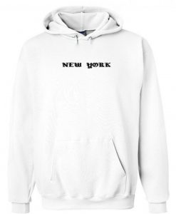 New York White Hoodie (Oztmu)