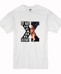 Malcolm X by any means necessary T Shirt (Oztmu)