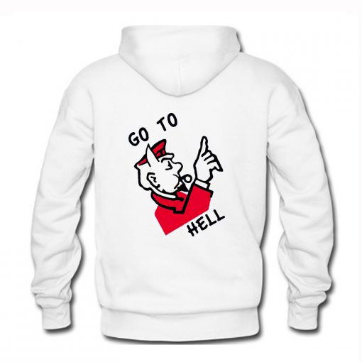 Superrradical Go To Hell Hoodie Back (Oztmu)