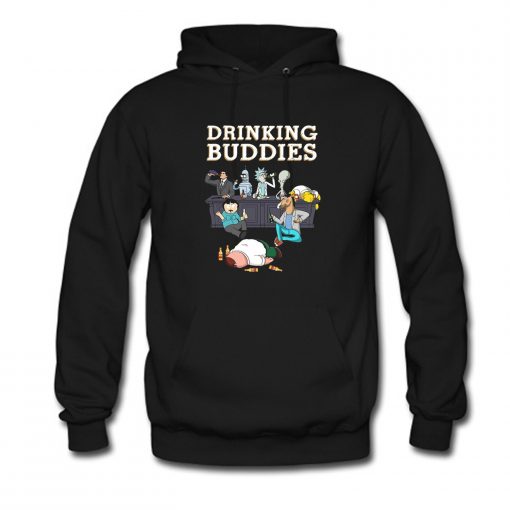 Archer Rick Bender Roger Homer BoJack Peter Drinking buddies Hoodie (Oztmu)