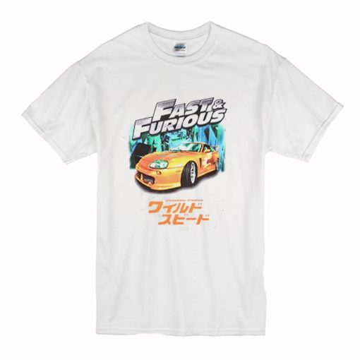 Fast And Furious Japanese T Shirt (Oztmu)