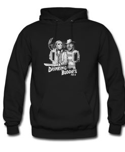 Freddy Krueger And Jason Drinking Buddies Hoodie (Oztmu)