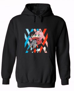 Hiro And Zero Two Darling In the Franxx Hoodie (Oztmu)