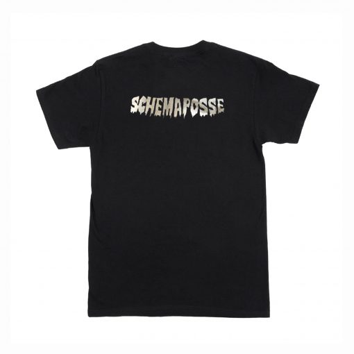 Lil Peep Schemaposse T Shirt Back (Oztmu)