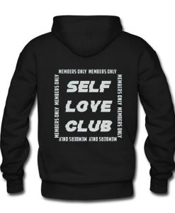 Self Love Club Hoodie Back (Oztmu)