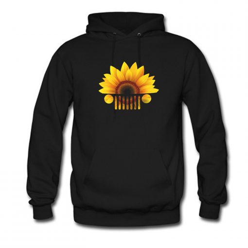 Sunflower jeep car Hoodie (Oztmu)