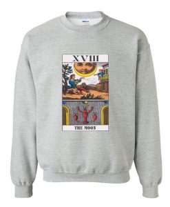 Tarot Card - The Moon Sweatshirt (Oztmu)