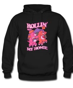 Vintage Care Bear Roller Skating Hoodie (Oztmu)