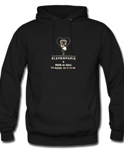 Eleven Paris Betty Boop Bleached Hoodie (Oztmu)