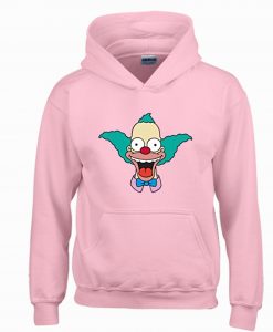 The Simpsons Mens Krusty The Clown Hoodie (Oztmu)