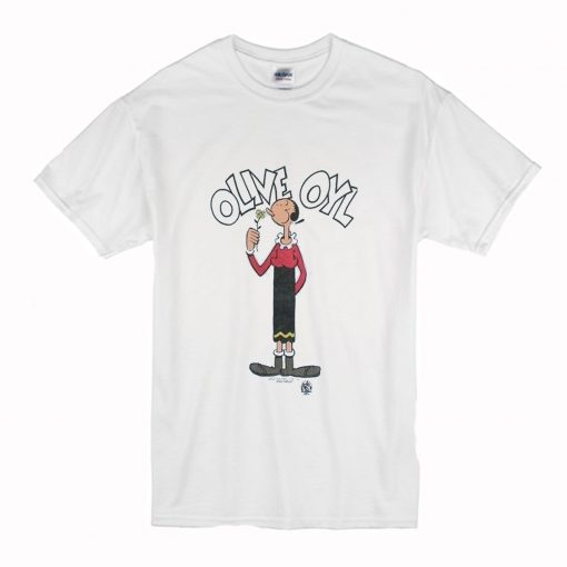VINTAGE 90’S OLIVE OYL POPEYE TSHIRT (Oztmu)