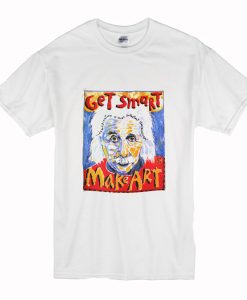 Vintage Deadstock 90's Albert Einstein Art T-Shirt (Oztmu)