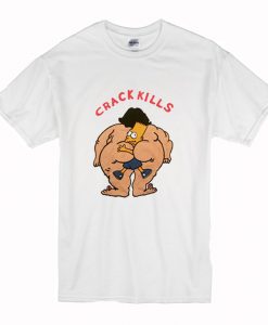Bart Simpsons Crack Kills T-Shirt (Oztmu)