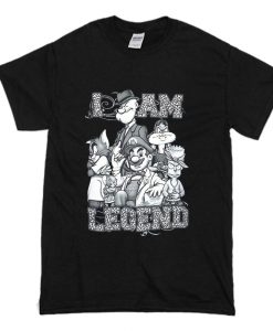Bugs Bunny Bart Simpson Super Mario Vintage T Shirt (Oztmu)