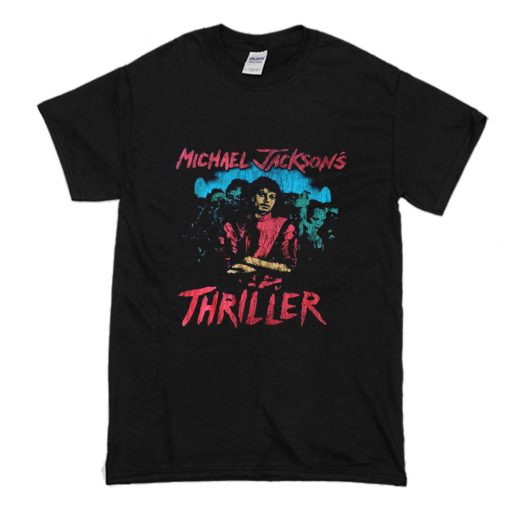 Michael Jackson Thriller T Shirt Black (Oztmu)