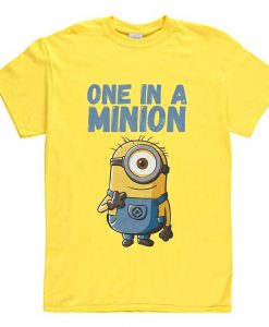 Despicable Me Cute One in a Minion T-Shirt (Oztmu)