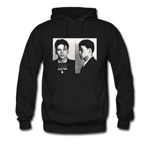 Frank Sinatra Mugshot Vertical Hoodie (Oztmu)