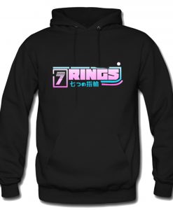 Ariana Grande 7 Rings Logo Hoodie (Oztmu)