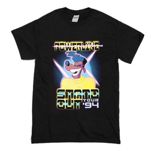 Disney Powerline Goofy Movie T Shirt (Oztmu)
