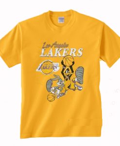 Looney Tunes Lakers T Shirt (Oztmu)
