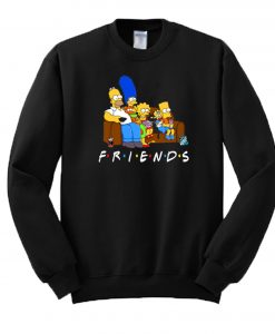 The Simpsons Friends Sweatshirt (Oztmu)