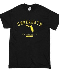 Underoath Florida Where America Goes To Die T-Shirt (Oztmu)