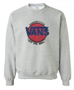 Vintage Vans Sunvans Style Logo Sweatshirt (Oztmu)