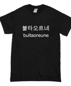 Bultaoreune T Shirt Black (Oztmu)