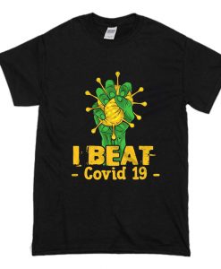 I Beat Covid-19 Survivor T-Shirt (Oztmu)